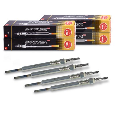Ngk 4x Glühkerze D-Power für Alfa Romeo, Chevrolet, Citroën, Fiat, Ford, Lancia, Opel, Peugeot Ngk 4x Glühkerze D-Power für Alfa Romeo, Chevrolet, Citroën, Fiat, Ford, Lancia, Opel, Peugeot von NGK