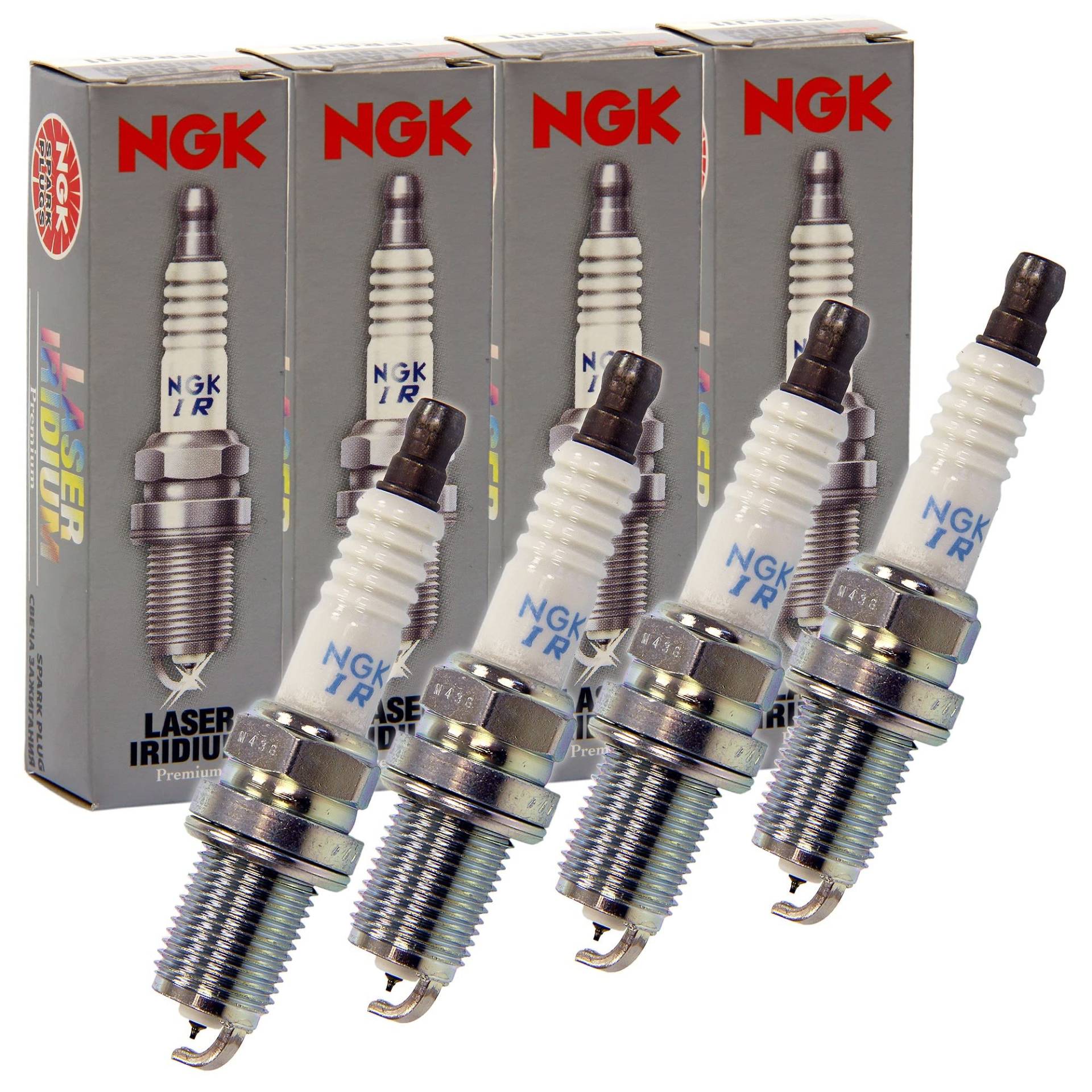 NGK 4x Zündkerze IFR6J11 für Motorräder, Iridium, 4 Stück NGK 4x Zündkerze IFR6J11 für Motorräder, Iridium, 4 Stück von NGK