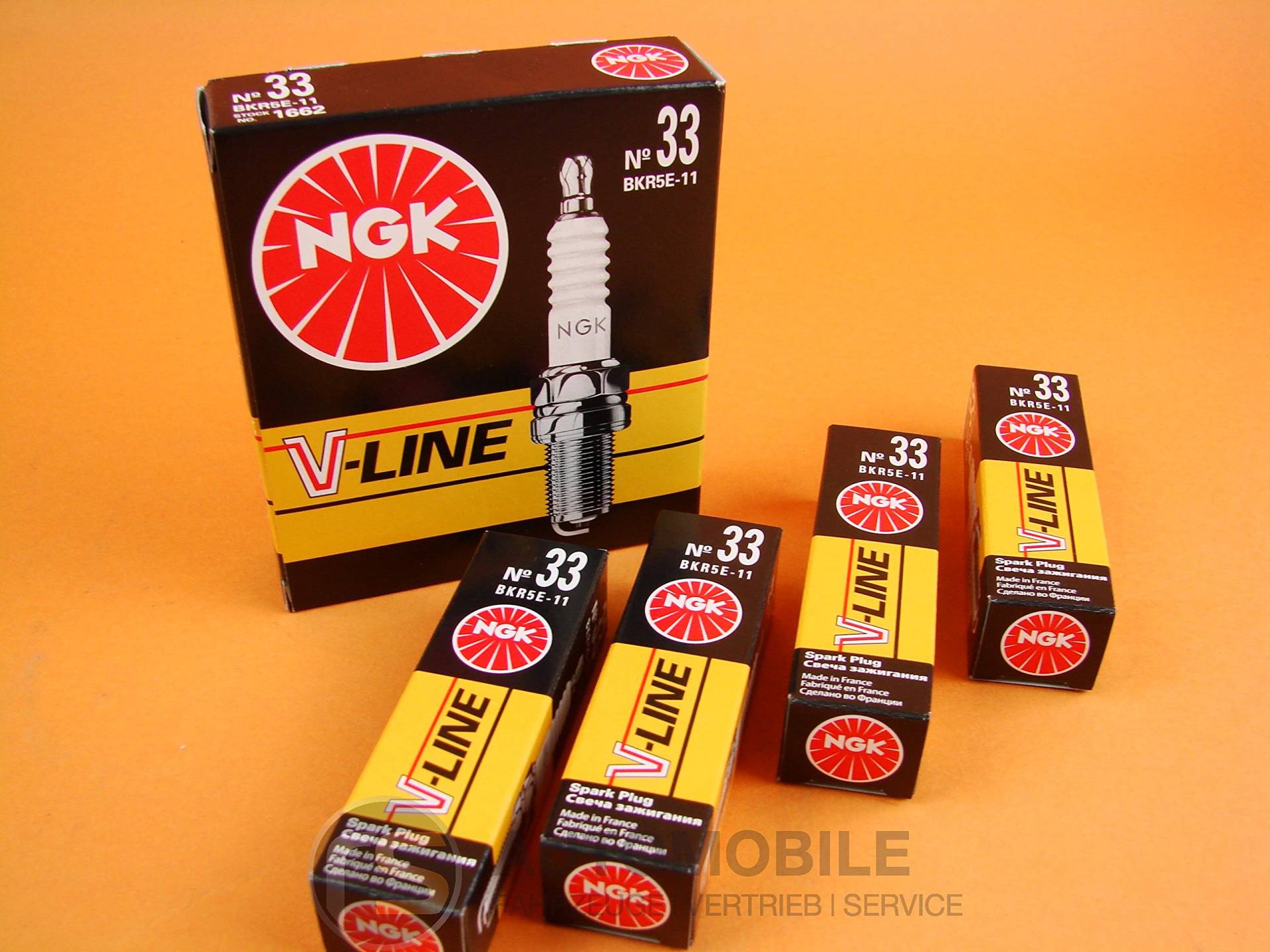 4x NGK Zündkerze V-LINE 33 BKR5E-11 4x NGK Zündkerze V-LINE 33 BKR5E-11 von NGK