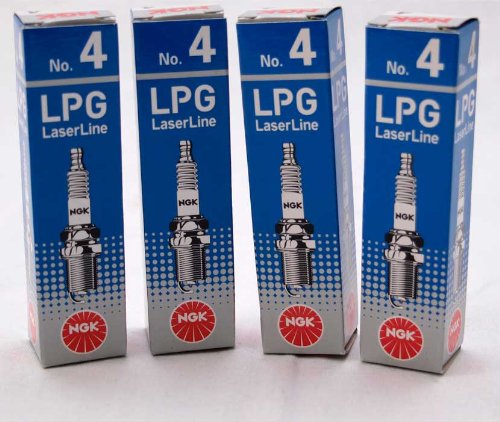 4x Zündkerze NGK 1511 LPG LaserLine No.4 (LPG 4) von NGK