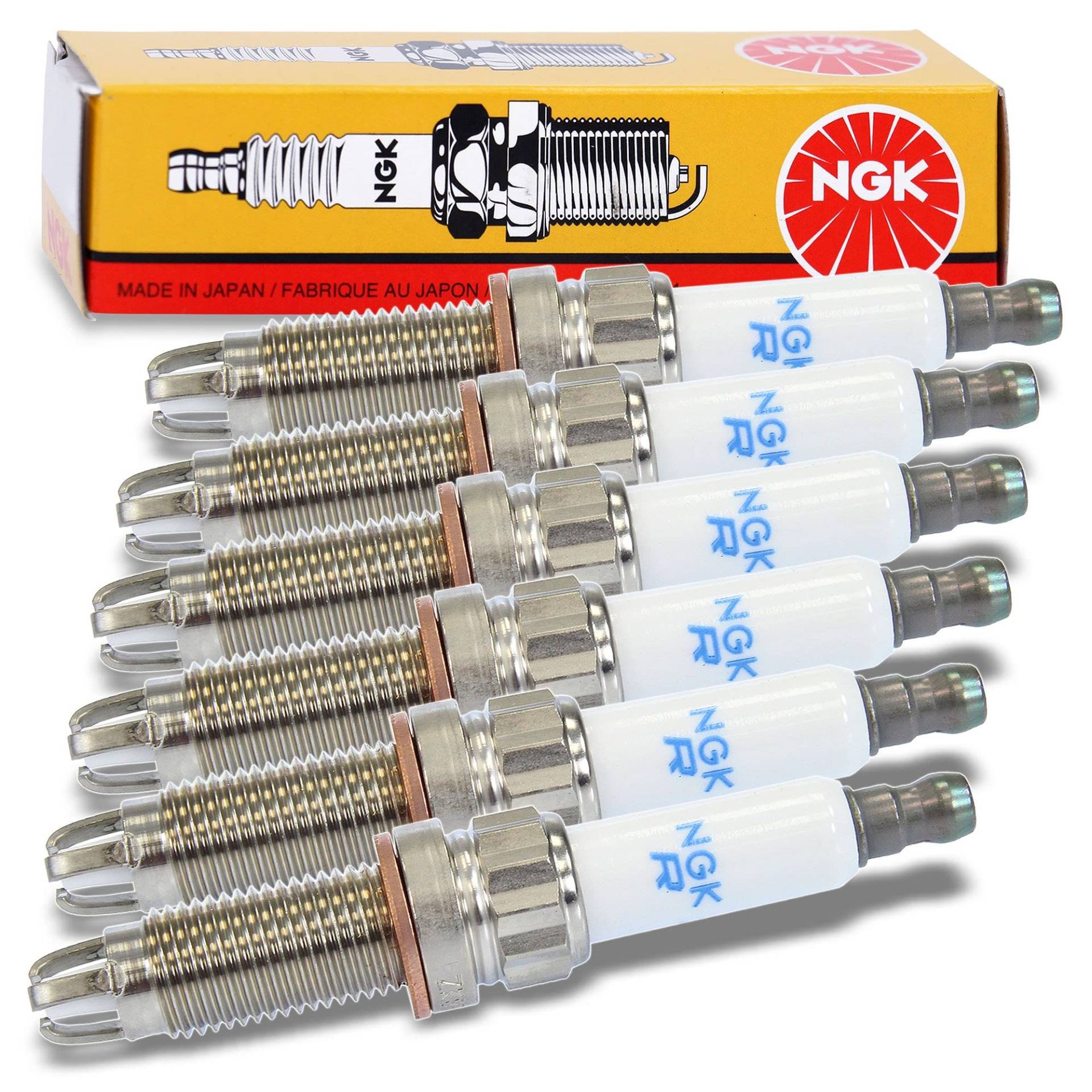 6x NGK 91785 ZKBR7A-HTU Zündkerze für BMW E90-93 E60 E61 F10 F11 E63 E64 N52 N53 von NGK