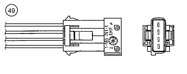 Lambdasonde NGK 1896 von NGK