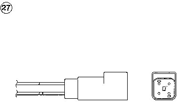 Lambdasonde NGK 91312 von NGK