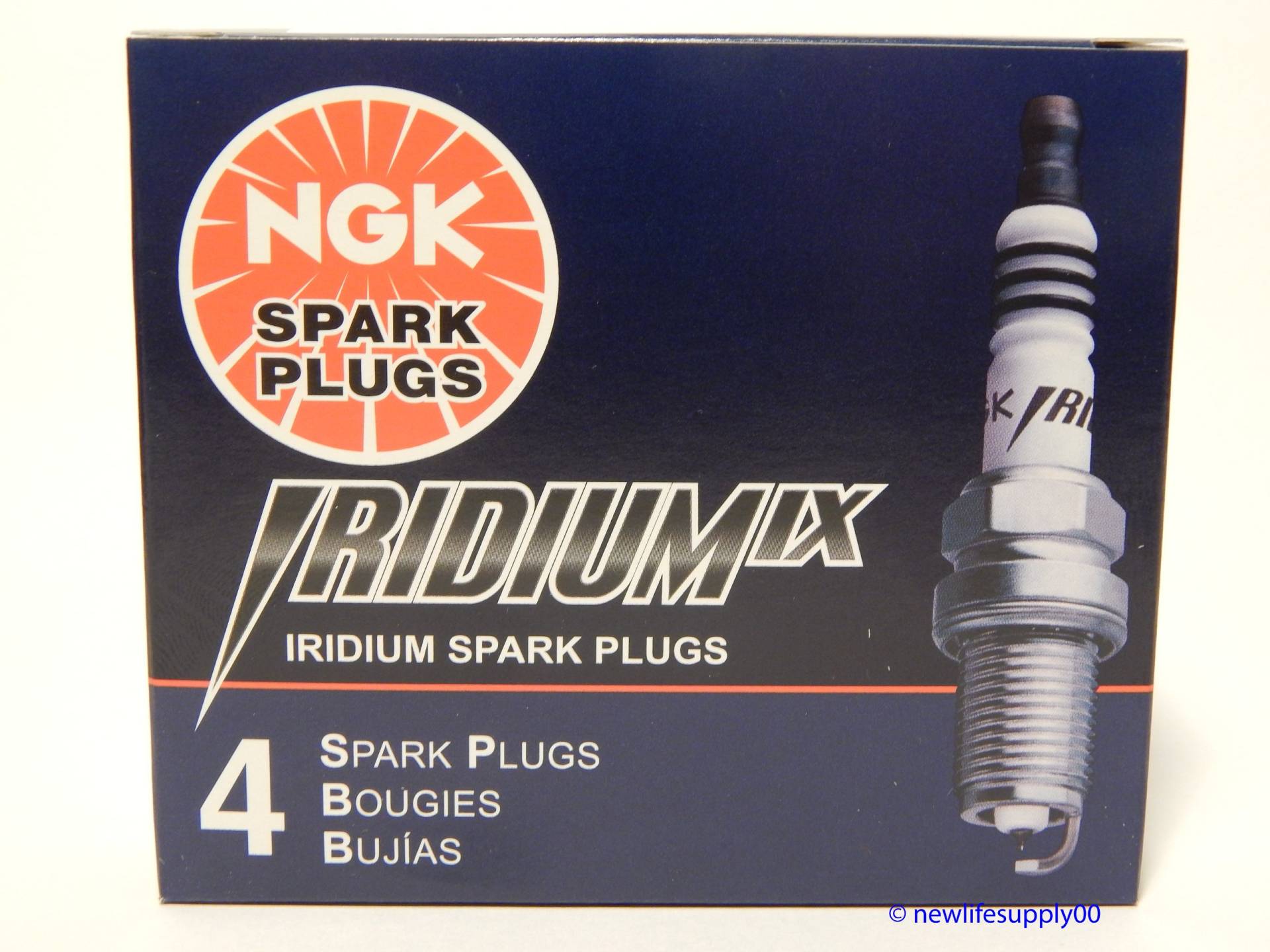 NGK Iridium IX Zündkerze CR9EIX # 3521, 4 Stück von NGK