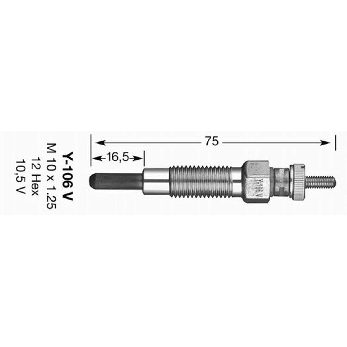 NGK 6926 Glühkerze NGK 6926 Glühkerze von NGK