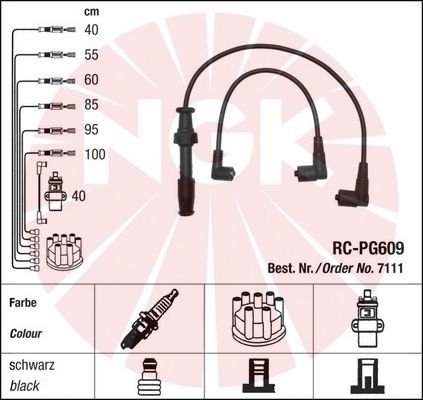 NGK 7111 Zündleitungssatz von NGK
