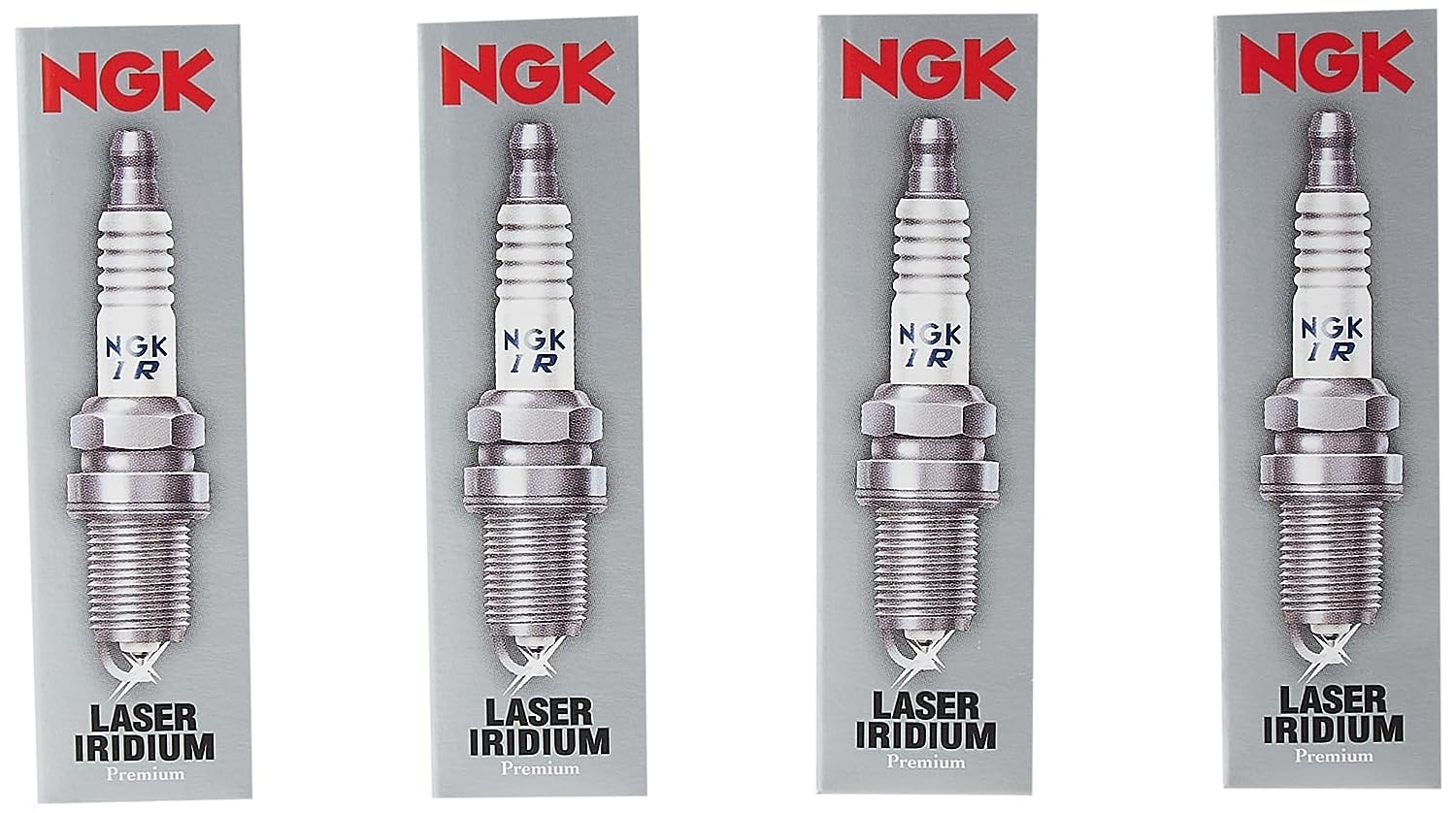 NGK Iridium-Zündkerze, Laser 6502, IFR5L11, 4 Stück NGK Iridium-Zündkerze, Laser 6502, IFR5L11, 4 Stück von NGK