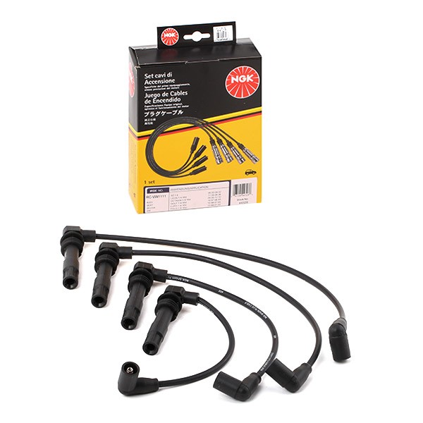 NGK Zündkabelsatz VW,AUDI,SKODA 44328 036905409K,036905483,036905483B Zündleitungssatz 036905483E,036905483G,RCVW1111 NGK Zündkabelsatz VW,AUDI,SKODA 44328 036905409K,036905483,036905483B Zündleitungssatz 036905483E,036905483G,RCVW1111 von NGK