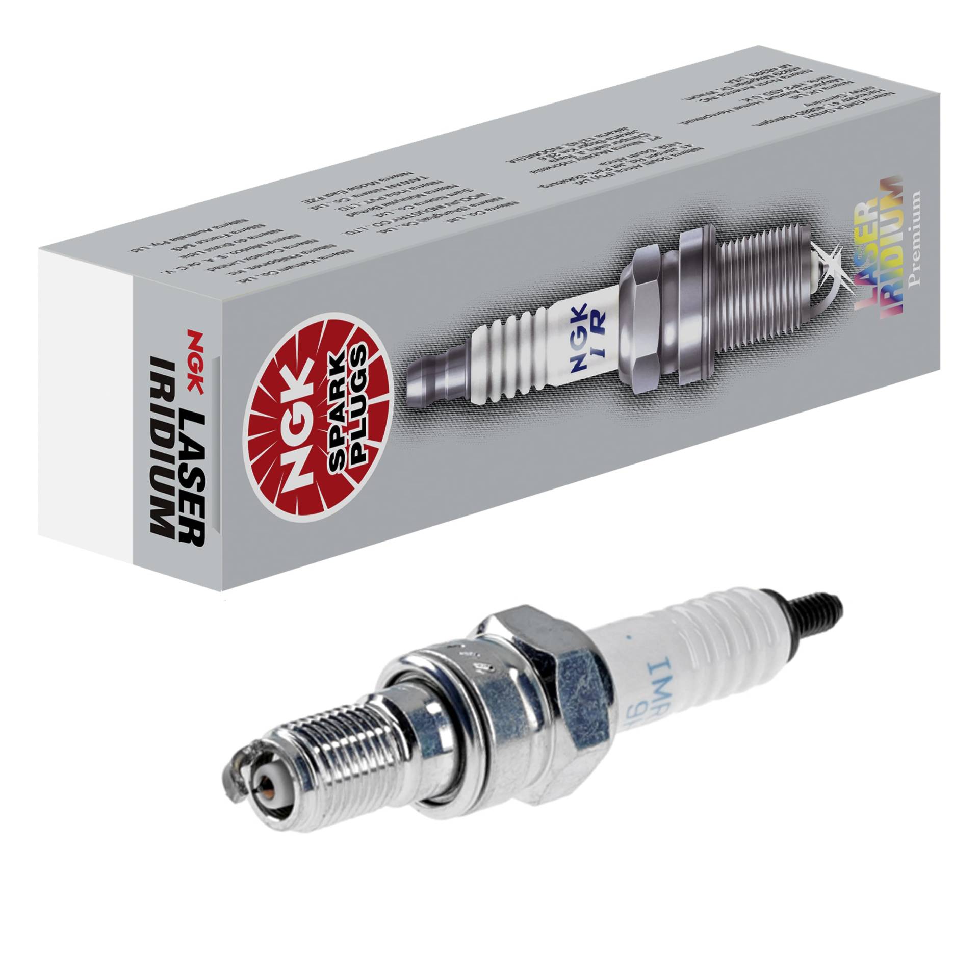 NGK Zündkerze IMR9E-9HES, 7556 | Laser Iridium | 1 Stück, Metall NGK Zündkerze IMR9E-9HES, 7556 | Laser Iridium | 1 Stück, Metall von NGK