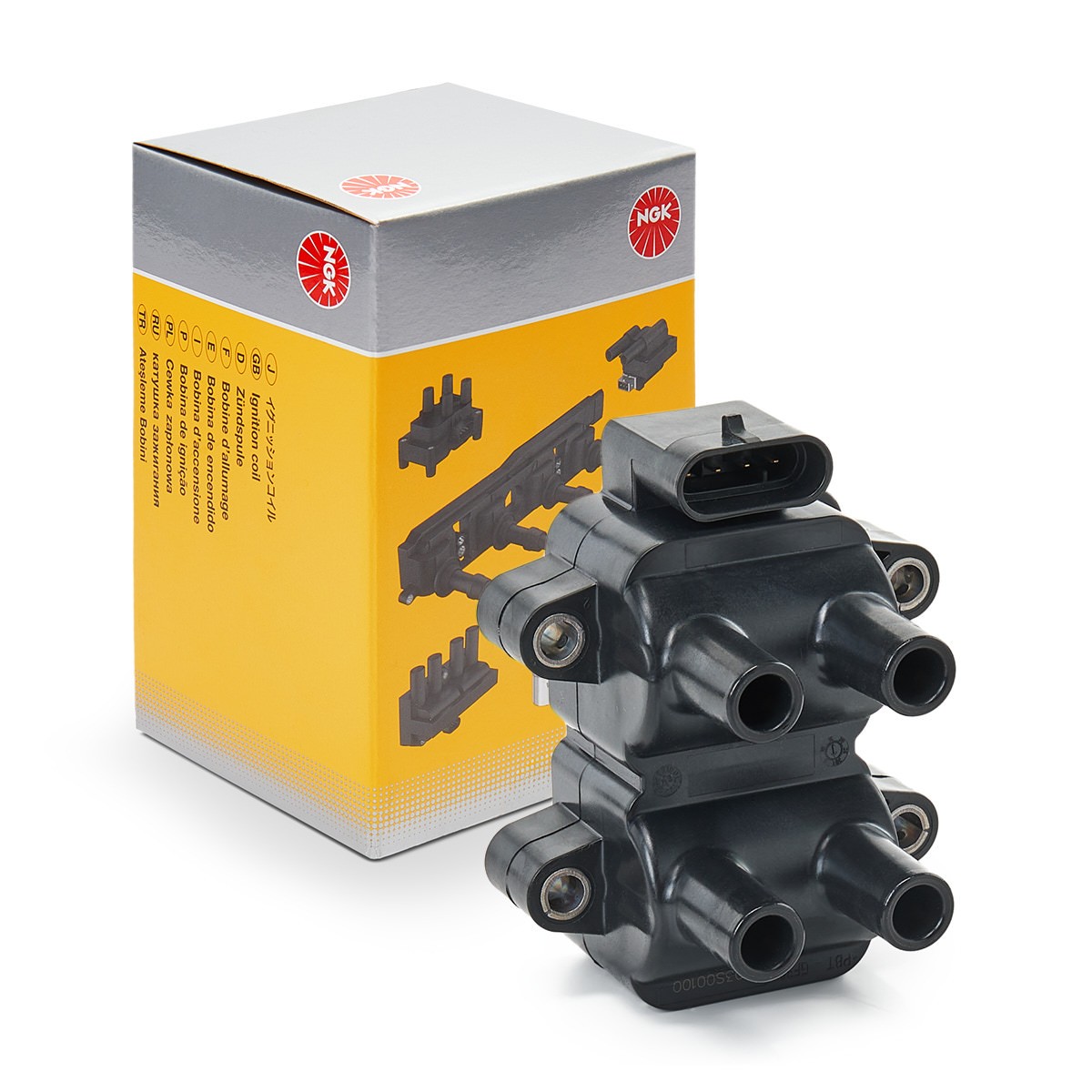 NGK Zündspule RENAULT,MAZDA,DACIA 48026 7710000925,224336134R,2526151A Einzelzündspule 6001543604,7700274008 NGK Zündspule RENAULT,MAZDA,DACIA 48026 7710000925,224336134R,2526151A Einzelzündspule 6001543604,7700274008 von NGK