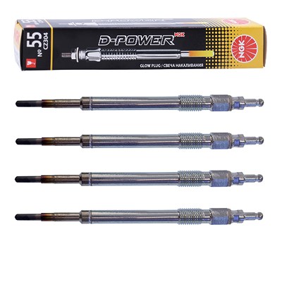 Ngk 4x Glühkerze D-Power 55 für Audi, Mitsubishi, Seat, Skoda, VW Ngk 4x Glühkerze D-Power 55 für Audi, Mitsubishi, Seat, Skoda, VW von NGK