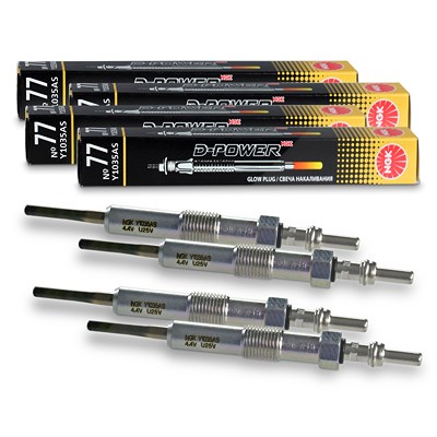 Ngk 4x Glühkerze D-Power für Dacia, Infiniti, Mercedes-Benz, Nissan, Renault Ngk 4x Glühkerze D-Power für Dacia, Infiniti, Mercedes-Benz, Nissan, Renault von NGK
