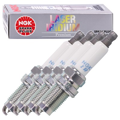 Ngk 4x Zündkerze [Hersteller-Nr. 96209] für Audi, Seat, Skoda, VW von NGK