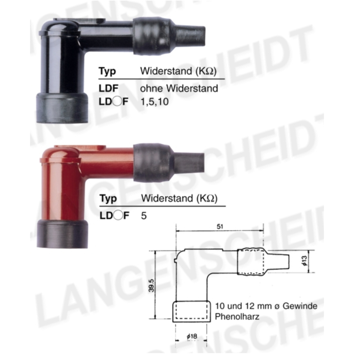 Ngk 5880600 zündkerzenstecker  ld05f von NGK