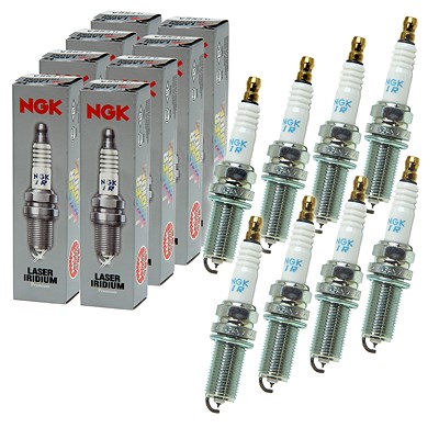 Ngk 8x Zündkerze [Hersteller-Nr. 3588] für Mercedes-Benz von NGK