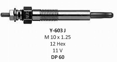 Ngk Glühkerze [Hersteller-Nr. 8838] für Opel von NGK