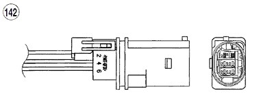 Ntk Lambdasonde [Hersteller-Nr. 95352] für Seat, Skoda, VW von NTK