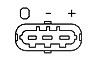 Ntk Sensor, Saugrohrdruck [Hersteller-Nr. 94423] für Opel, Suzuki von NTK
