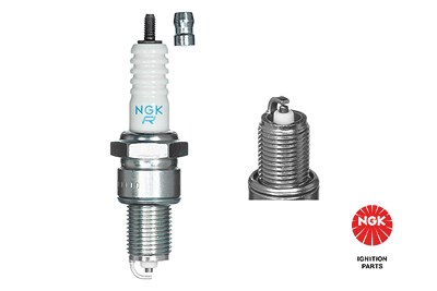Ngk Zündkerze [Hersteller-Nr. 2023] für Abarth, Alfa Romeo, Audi, Austin, Autobianchi, Fiat, Ford, Lancia, Lotus, Mitsubishi, Pininfarina, Porsche, Su von NGK