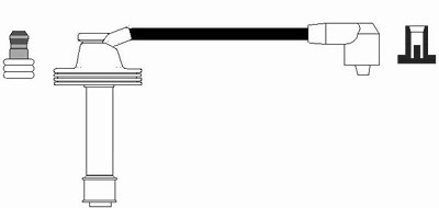 Ngk Zündleitung [Hersteller-Nr. 44001] für Renault, Volvo von NGK