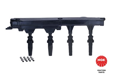 Ngk Zündspule [Hersteller-Nr. 48051] für Citroën, Fiat, Lancia, Peugeot von NGK