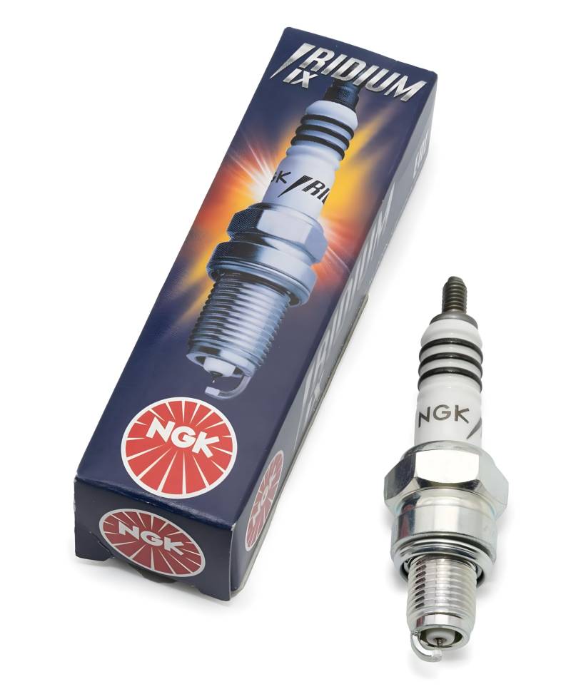 Zündkerze NGK Iridium IX Kurzgewinde CR7HIX, für Kymco-4-Takt- und GY6-Motoren von UNKNOWN
