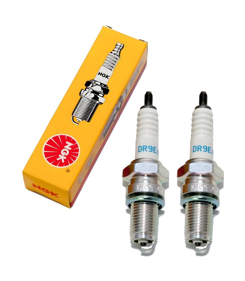 Zündkerze Set 2 Stück NGK DR9EA für Kawasaki Moto Guzzi Yamaha von NGK