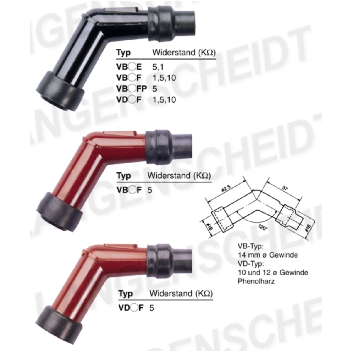 Zündkerzenstecker ngk vd05f-r von NGK