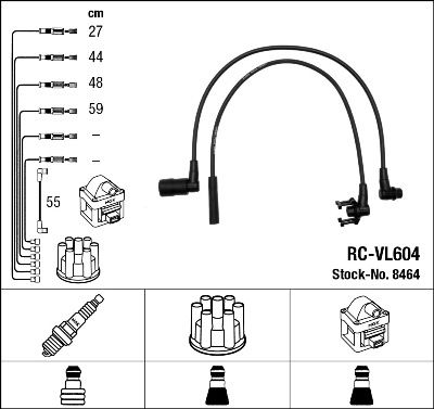 Zündleitungssatz NGK 8464 von NGK