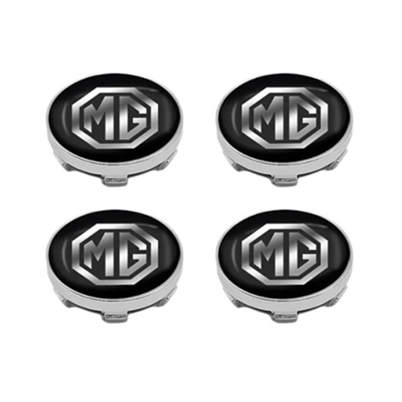 Stück Nabendeckel für MG ZS EV 2021-2024,Nabenkappen Radnabenkappen Staubschutzabdeckung,Radnabenabdeckung Wasserdicht Zubehör,B von NHRGOKQC
