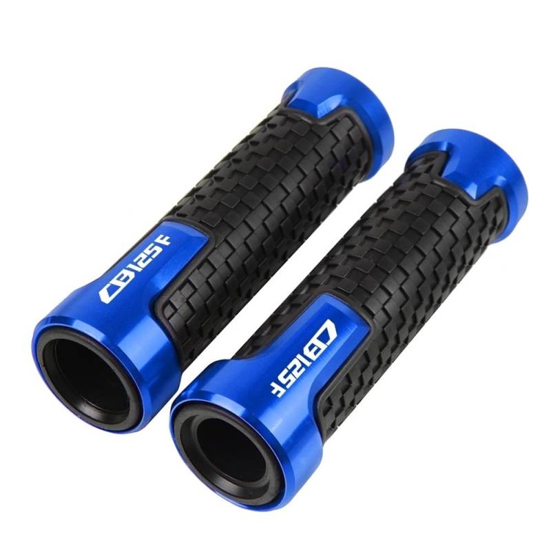 NIAGEUCVC Motorrad 7/8" 22mm Lenkergriffe 7/8 "22mm CNC Motorrad Zubehör Griff Bar Griffe Lenker Handgriffe Für H&ONDA CB125F CB 125F 2016 2017 2018 2019 2020 2021(62) von NIAGEUCVC