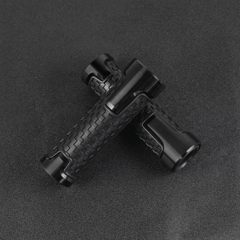 NIAGEUCVC Motorrad 7/8" 22mm Lenkergriffe Für H&ONDA Rebel 1100 Rebel 1100 2021 2022 Rebel 300 500 CMX 7/8 "22mm Anti-Slip Griff Bar Griffe(Black Rebel) von NIAGEUCVC