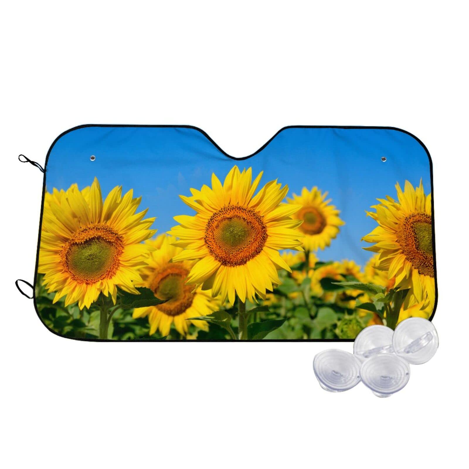 Auto Frontscheibe Sonnenblumen Blütenblätter Sonnenschutz Faltbarer Sonnenschutz Für Die Windschutzscheibe Abdeckung Gegen Schnee, Eis, Frost, Staub M Auto Frontscheibe Sonnenblumen Blütenblätter Sonnenschutz Faltbarer Sonnenschutz Für Die Windschutzscheibe Abdeckung Gegen Schnee, Eis, Frost, Staub M von NIBABA