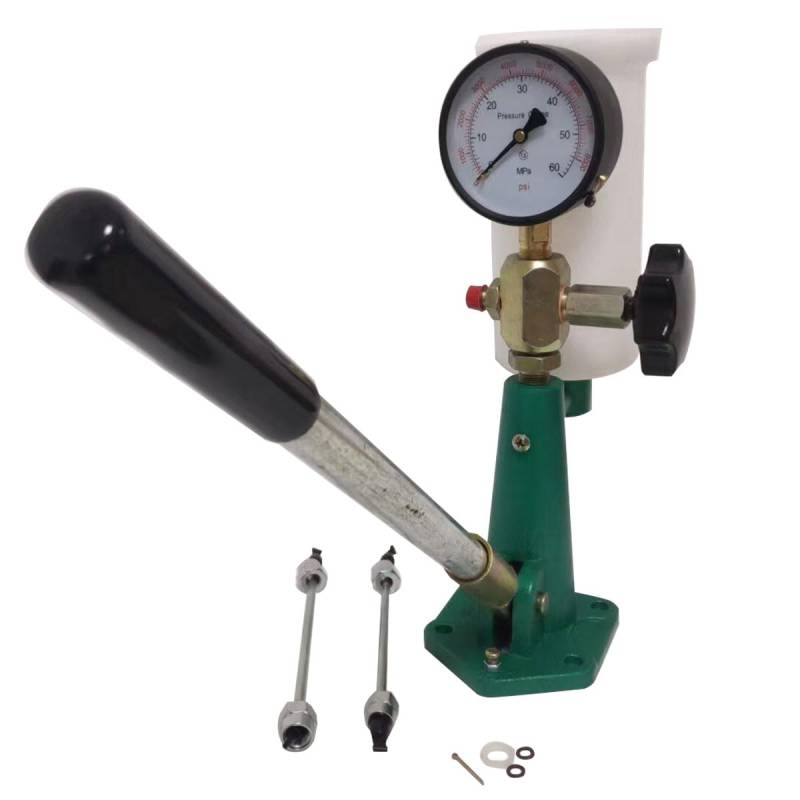 NICCOO Diesel Einspritzdüsentester Kit, Diesel Einspritzdüse Pop Tester 0-60MPa / 0-600bar / 0-8700psi, Tankinhalt 1.5 Liter von NICCOO
