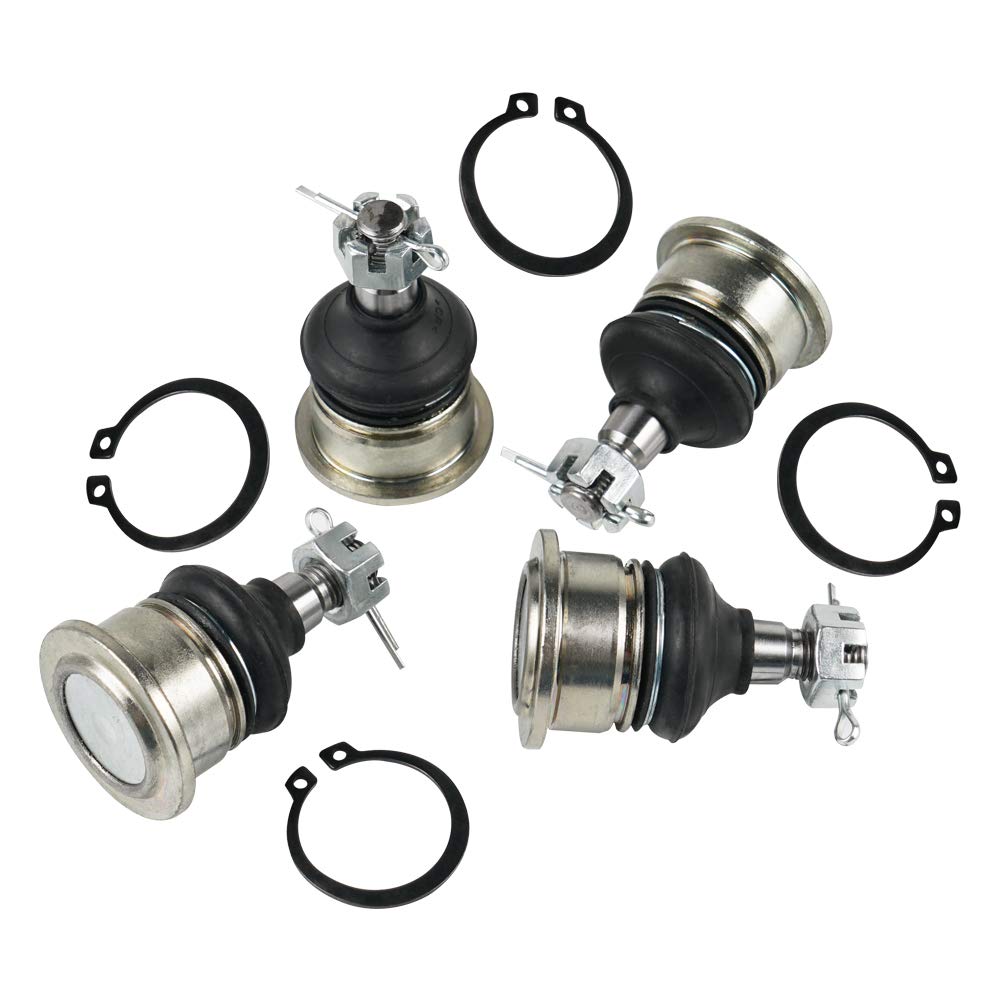 NICECNC 4-TEILIGES Kugelgelenk-Set, Oberes-Unteres Kugelgelenk-Set Compatible with Yamaha Raptor 700 2006-2021, Raptor 700R 2011-2021, YFZ450R 2009-2021, Grizzly 550 2009-2012, Siehe Fitment von NICECNC