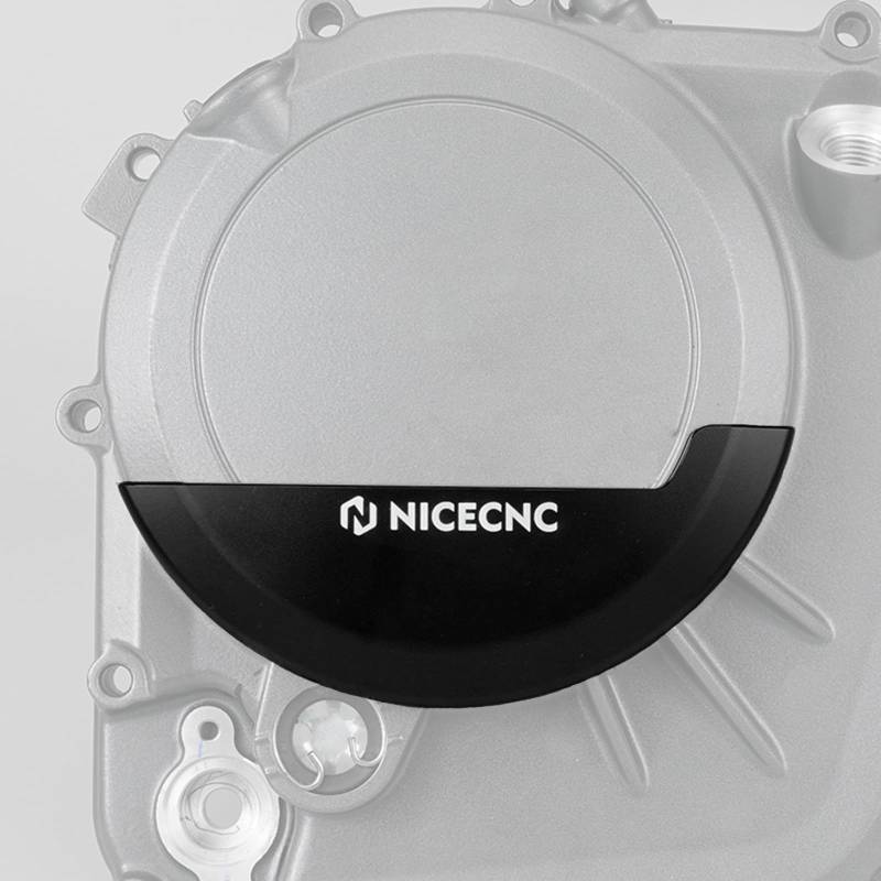 NICECNC Clutch Cover Guard Protection Compatible with KTM 390 Adventure 2020-2023,390 Duke 2014-2023,RC390 2014-2023,250 Duke 2014-2023,RC250 2014-2021,250 Adventure 2021-2023,Schwarz von NICECNC