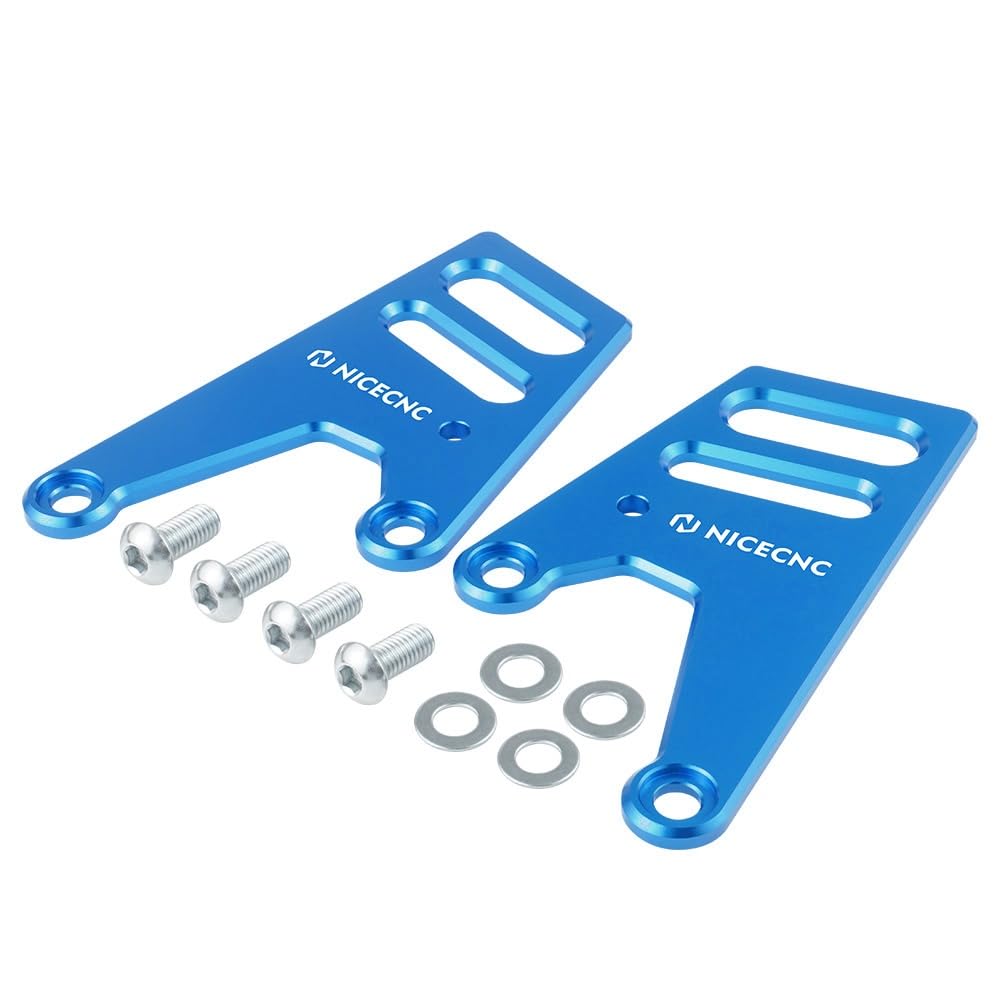 NICECNC Heel Guards Cover Compatible with 690 Enduro 2008, Heel Guard Luggage Rack Compatible with Husqvarna 701 Enduro 2016-2021, See Fitments, Blue NICECNC Heel Guards Cover Compatible with 690 Enduro 2008, Heel Guard Luggage Rack Compatible with Husqvarna 701 Enduro 2016-2021, See Fitments, Blue von NICECNC