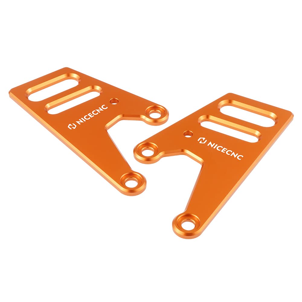 NICECNC Heel Guards Cover Compatible with 690 Enduro 2008, Heel Guard Luggage Rack Compatible with Husqvarna 701 Enduro 2016-2021, See Fitments, Orange NICECNC Heel Guards Cover Compatible with 690 Enduro 2008, Heel Guard Luggage Rack Compatible with Husqvarna 701 Enduro 2016-2021, See Fitments, Orange von NICECNC