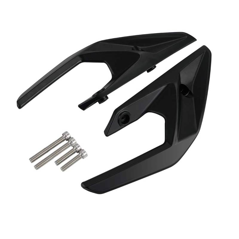 NICECNC Hintere Beifahrergriffschienen, hintere Armlehne, kompatibel mit Duke 390/125/250 2023 2022 2021 2020 2019 2018 2017, Schwarz von NICECNC
