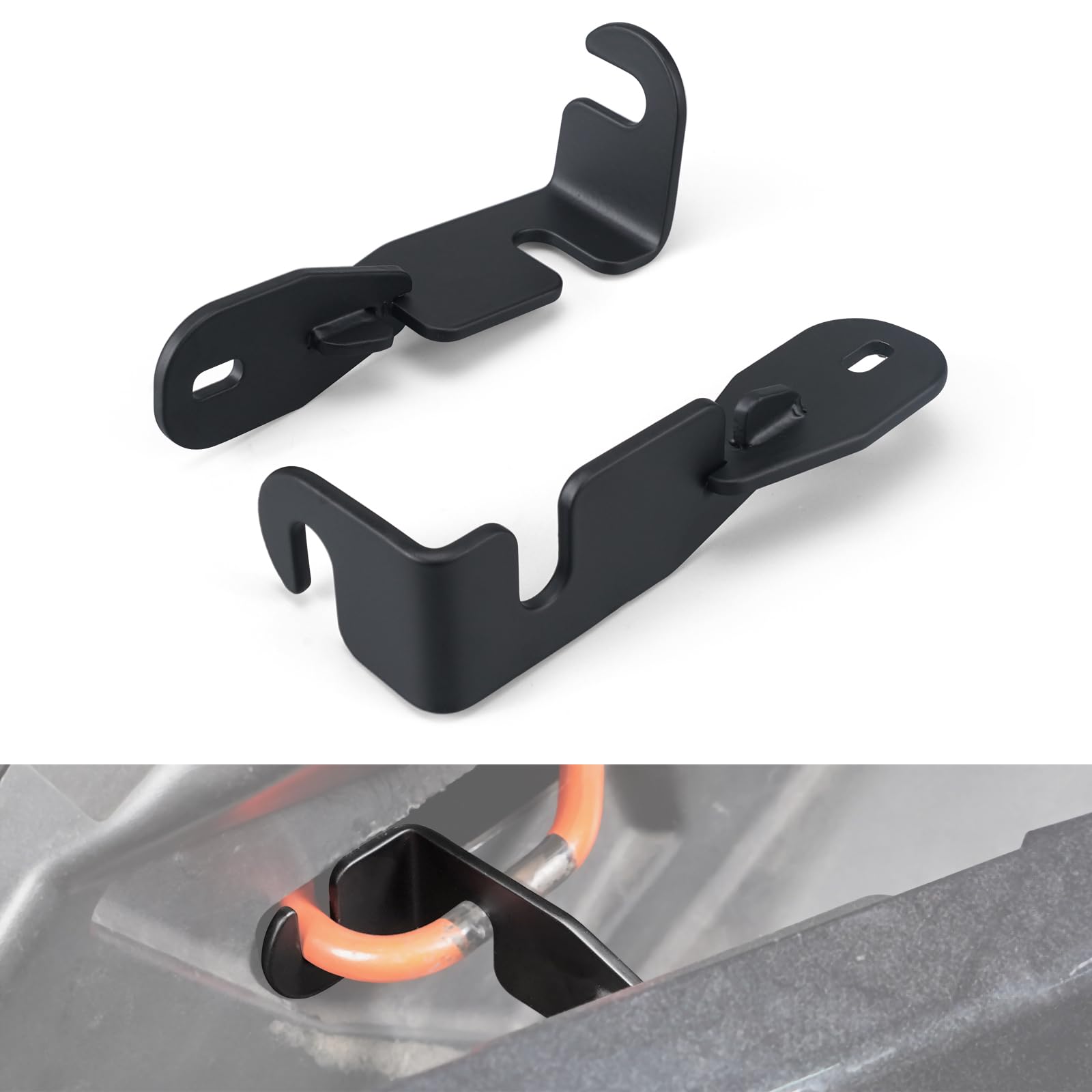 NICECNC Kühler Türriegel Set 7.6 cm Q235 Stahl Kompatibel mit Can Am Maverick X3 Max 4x4 DS Turbo DPS 2021-2023, Maverick X3 R 4x4 RS Turbo DPS 2020-2021, Maverick X3 Zubehör, Schwarz NICECNC Kühler Türriegel Set 7.6 cm Q235 Stahl Kompatibel mit Can Am Maverick X3 Max 4x4 DS Turbo DPS 2021-2023, Maverick X3 R 4x4 RS Turbo DPS 2020-2021, Maverick X3 Zubehör, Schwarz von NICECNC