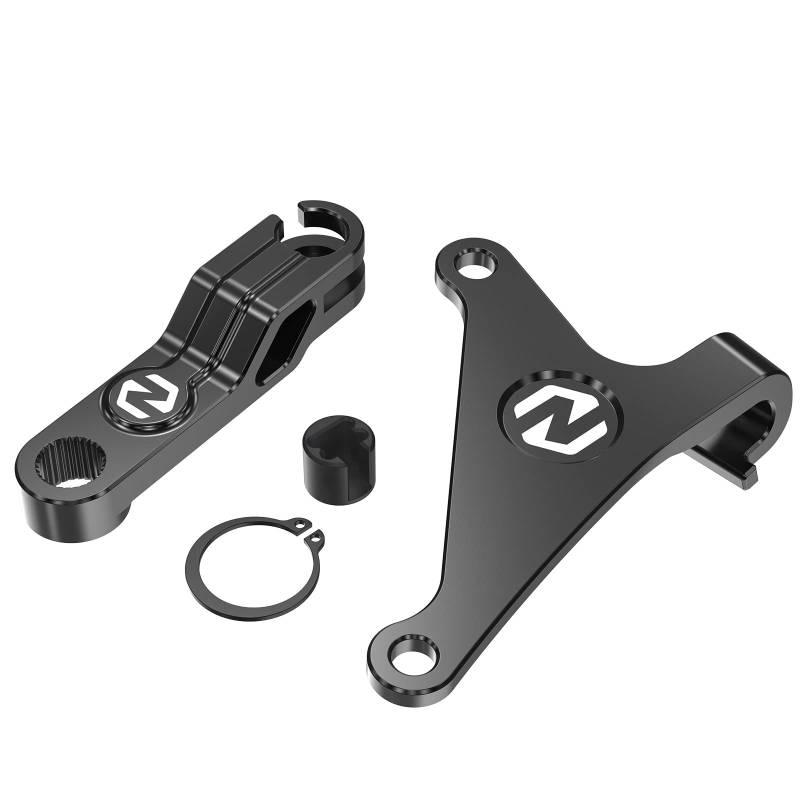 NICECNC Kupplungshebel, Compatible with Yamaha XSR700 2018–2023, Compatible with Yamaha MT-07 2018–2022, Schwarz, Siehe Passform von NICECNC