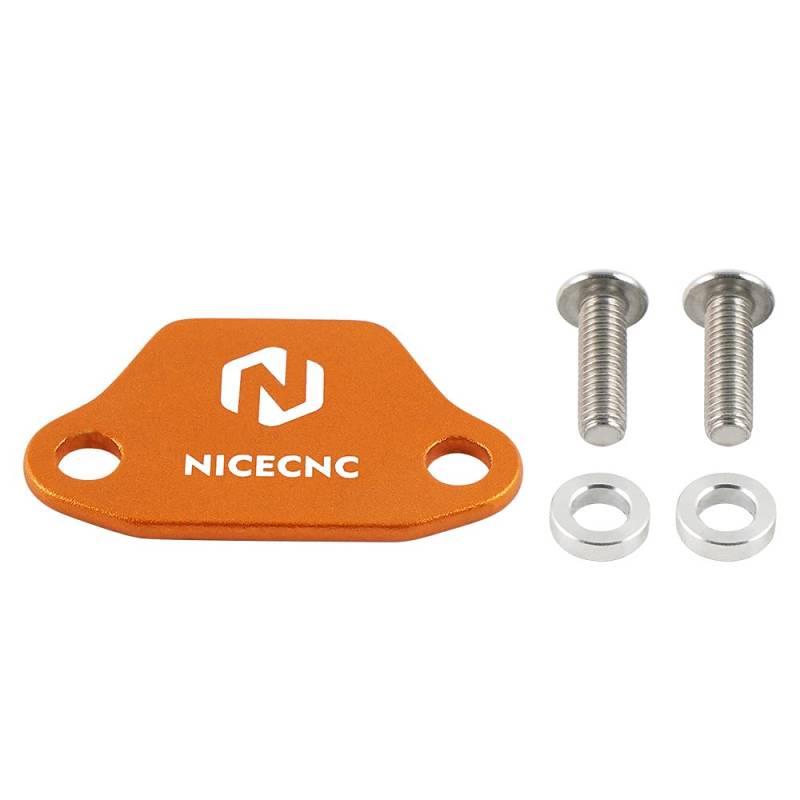 NICECNC Orange Gear Position Sensor Abdeckung Guard Protector Compatible with KTM 790 890 Duke 2018-2021, KTM 790 890 Adventure S/R 2019 2020 2021 von NICECNC