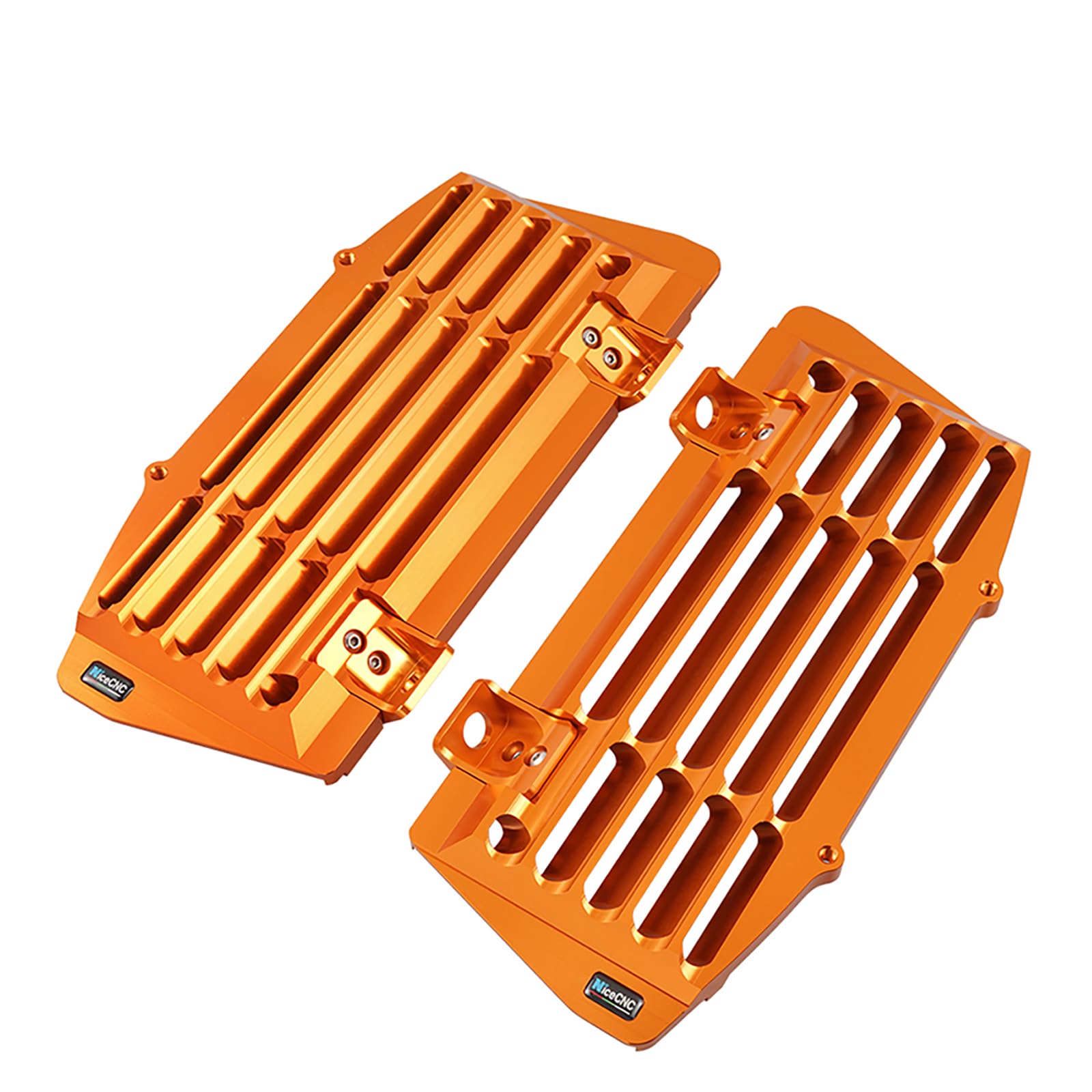 NICECNC Orange Kühlerschutzgitter Protektoren Compatible with KTM 125-500 XCW XCW-F EXC EXCF 2017-2023,125-500 XC XCW XCF SX SXF 2017-2022,Husqvarna TX FX TC FC,See Fitment von NICECNC