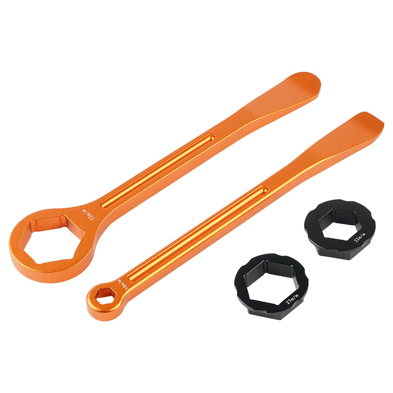 NICECNC Orange Reifenheber-Schlüssel-Werkzeugsatz Compatible with KTM 125-250SX,250-450SX-F,250-300XC,250-450XC-F,300XC-W/350XCF-W 6DAYS,125-300EXC 6DAYS,250-500EXC-F 6DAYS,See Fitment von NICECNC
