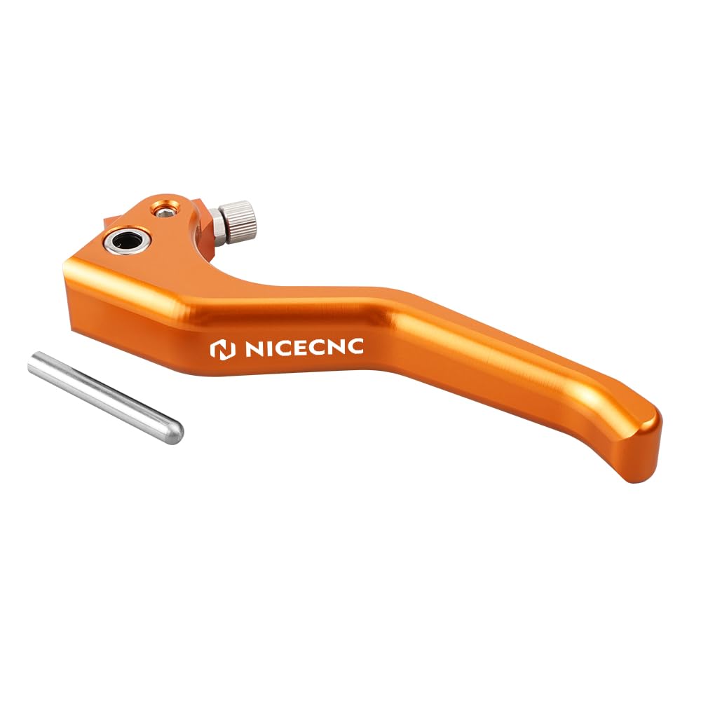 NICECNC Orange Shorty Kupplungshebel Compatible with KTM 250/300 SX/XC/XCW/XCF/XCFW/EXC/Six Days TPI 2006-2023,250EXCF 2006-2023,350 EXC F 2012-2023,450 EXC/F 2007-2023,500 EXC/F 2012-2023,See Fitment von NICECNC