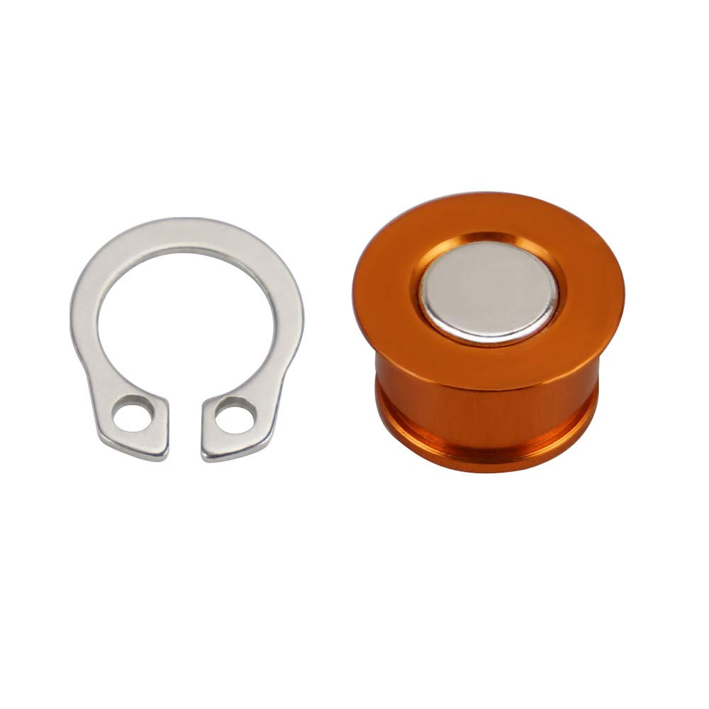 NICECNC OrangeKilometerzähler-Magnet-Set, Compatible with 125-530XC/XCW/XCW TPI/XCW Six Days/XCF-W/EXC/EXC Six Days/EXC-F 2003-2023 (mit Tacho), Siehe Passform von NICECNC