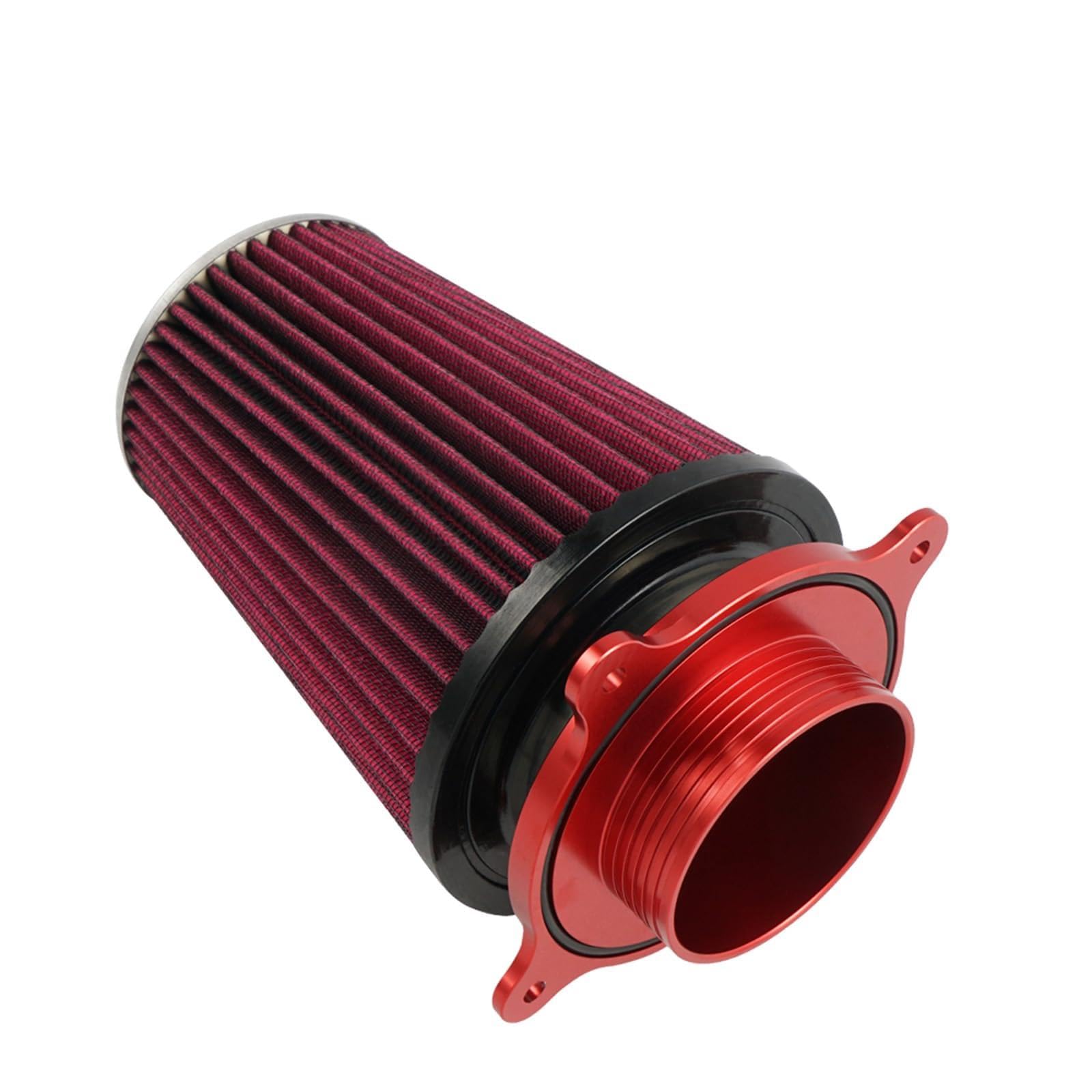NICECNC Rotes Luftfiltereinlass-Kit Compatible with Yamaha Raptor 700 2006-2011, 2013-2024, Raptor 700 YFM700 2013 2015-2024, Raptor 700 YFM700R 2006 2007 2008 2014, Siehe Ausstattung NICECNC Rotes Luftfiltereinlass-Kit Compatible with Yamaha Raptor 700 2006-2011, 2013-2024, Raptor 700 YFM700 2013 2015-2024, Raptor 700 YFM700R 2006 2007 2008 2014, Siehe Ausstattung von NICECNC