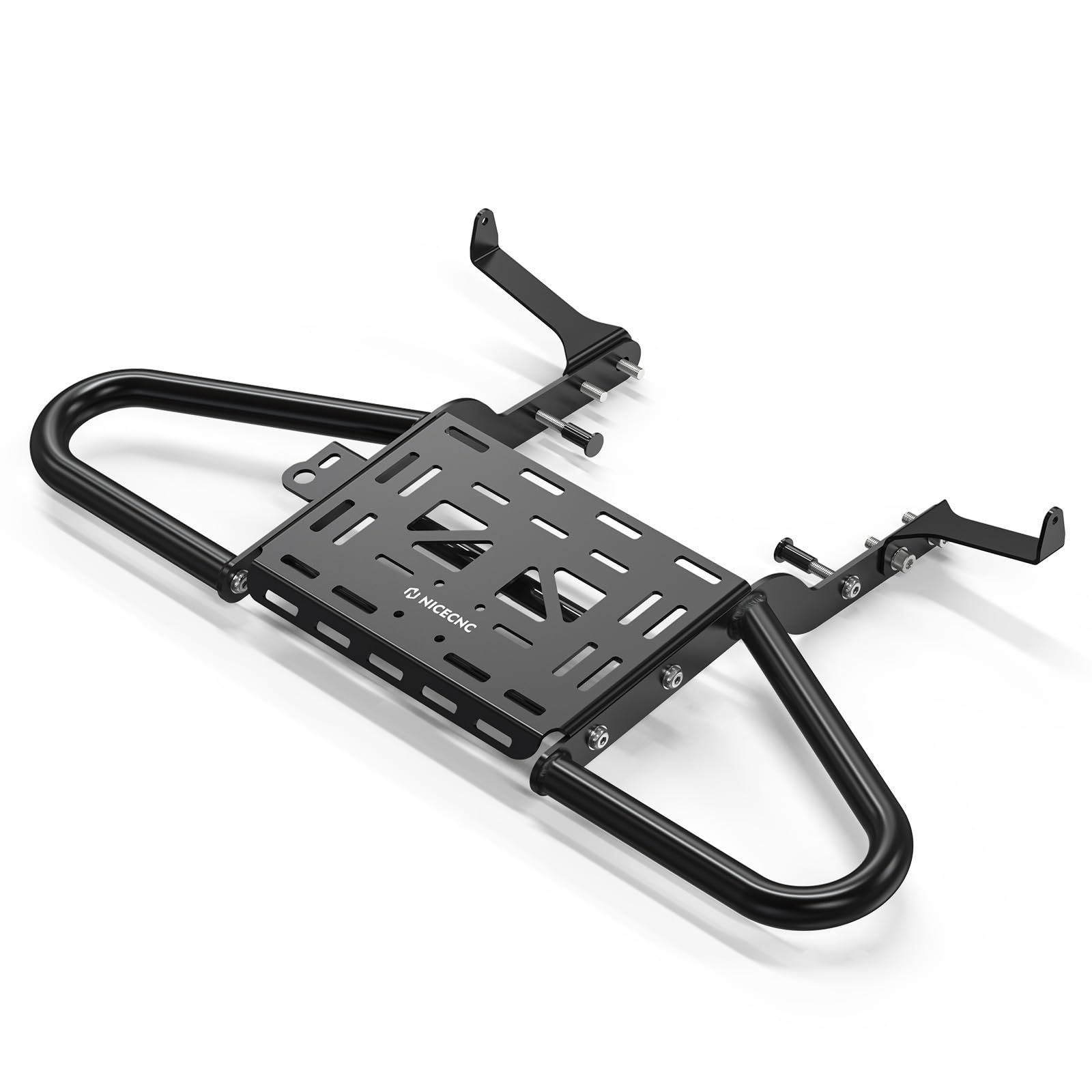 NICECNC Schwarz Hintere Haltegriff Gepäckträger Stoßstange Compatible with Yamaha Raptor 700 2006-2024, Raptor 700R 2006-2024 NICECNC Schwarz Hintere Haltegriff Gepäckträger Stoßstange Compatible with Yamaha Raptor 700 2006-2024, Raptor 700R 2006-2024 von NICECNC