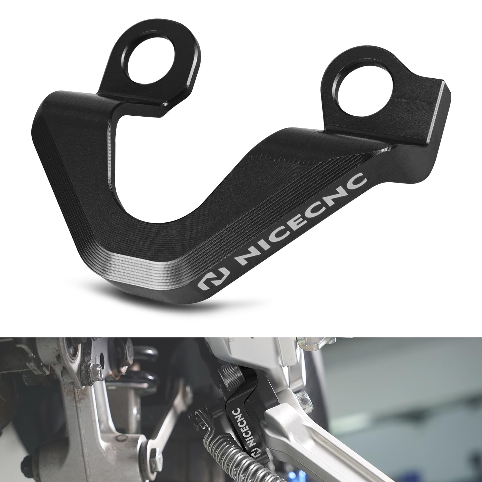 NICECNC Schwarz Kickstand Schalter Schutz Compatible with Yamaha Tenere 700 / XTZ 700 2019-2023 NICECNC Schwarz Kickstand Schalter Schutz Compatible with Yamaha Tenere 700 / XTZ 700 2019-2023 von NICECNC