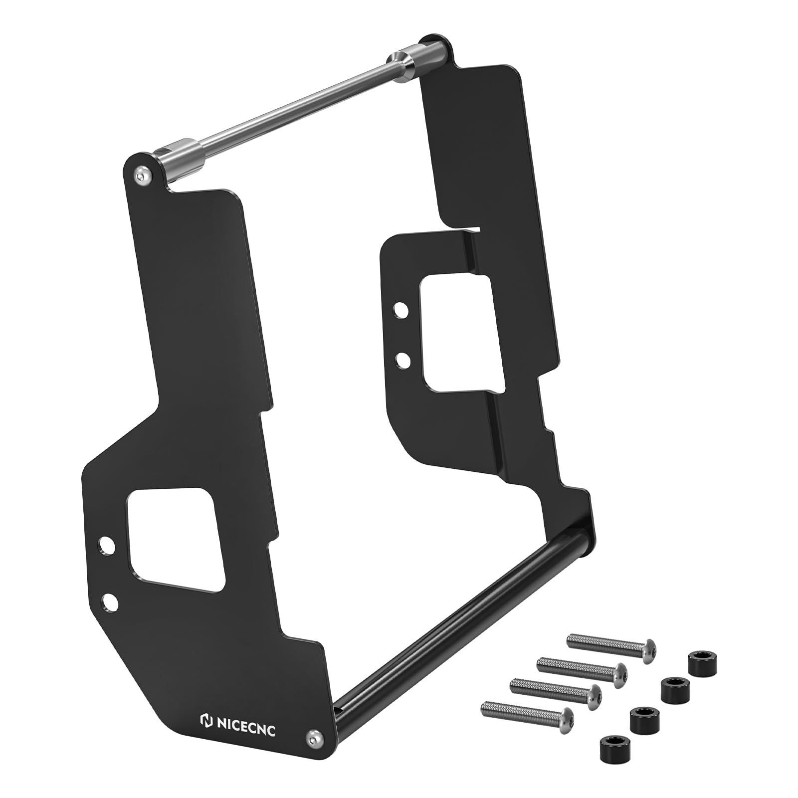 NICECNC Schwarzer Kühler-Schutzrahmen Compatible with Yamaha Tenere 700 /XTZ700 2019 2020 2021 2022 2023 2024 2025 Kompatibilität prüfen Kühlerrahmenabdeckung NICECNC Schwarzer Kühler-Schutzrahmen Compatible with Yamaha Tenere 700 /XTZ700 2019 2020 2021 2022 2023 2024 2025 Kompatibilität prüfen Kühlerrahmenabdeckung von NICECNC